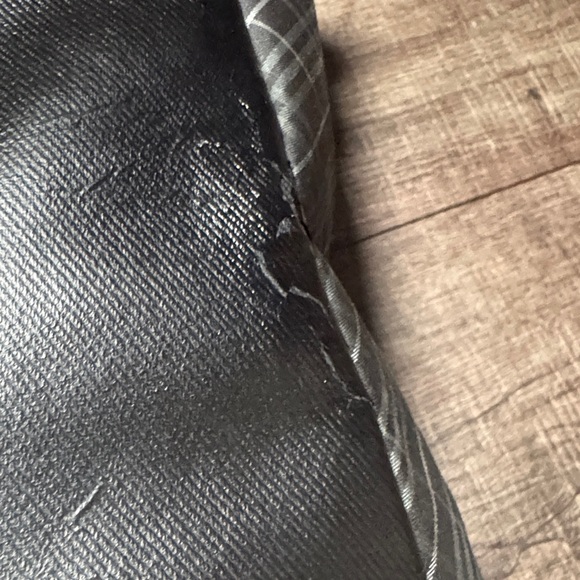 Pre-loved Burberry Nova Check Black Leather tote Bag -Black label - Picture 7 of 17